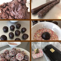 Romkugle kit til 15 stk. ialt 750g + krymmel