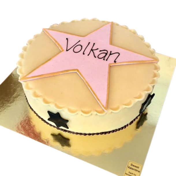 KONFIRMATIONS KAGE - stjerne