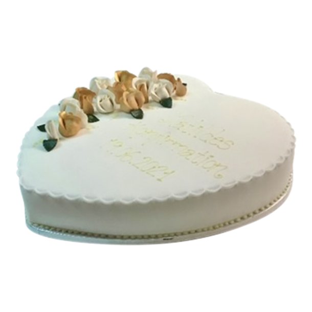 KONFIRMATIONS KAGE - Hjerte