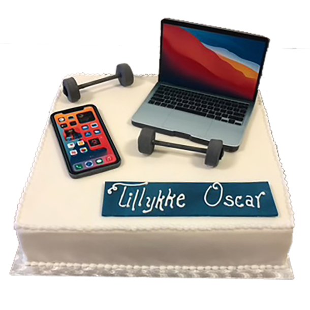 KONFIRMATIONS KAGE - Computer, smartphone og vgttrning