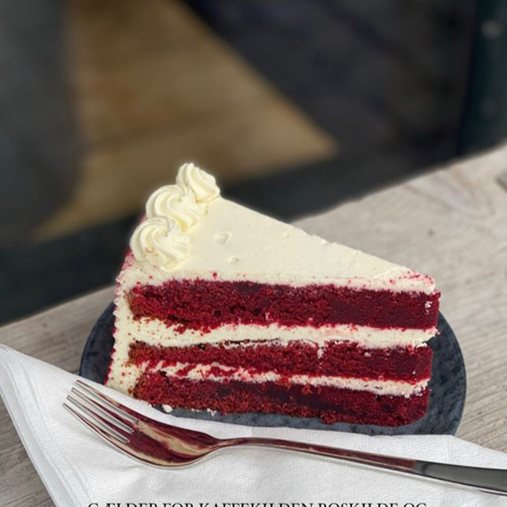 universitetsstuderende kredit Niende Red velvet chokoladekage til 12/14 pers. - Lagkager - Sweet Valentine