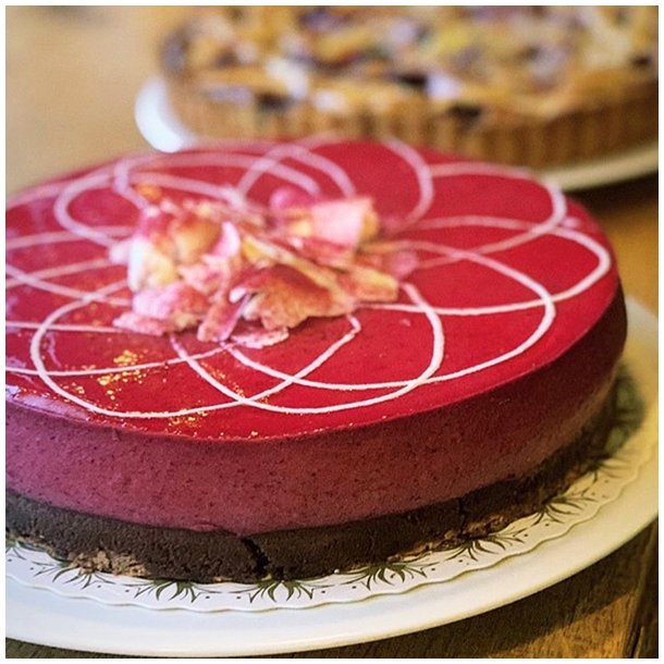 Glutenfri solbrmousse p Gateau Marcel chokoladekage til 12 pers.