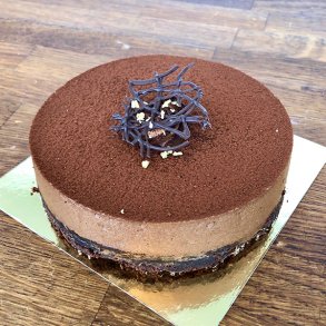 Chokolade trffelkage med syltet appelsin til 5 pers.