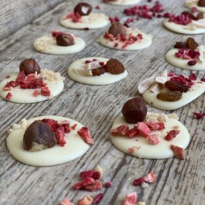 1 pose med Mediants - Hvide chokolader