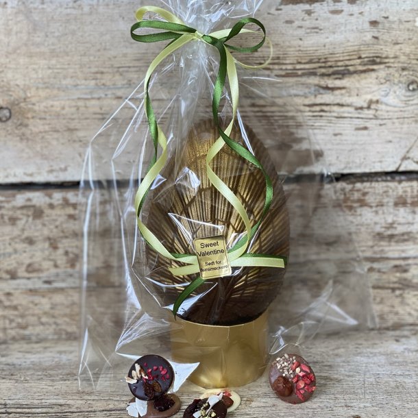 Ballon g i mrk Guld chokolade med fyld