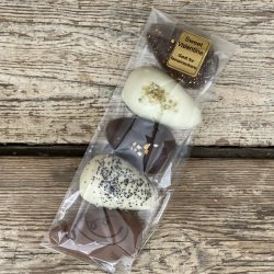 5 stk. marcipan g med blandet smag