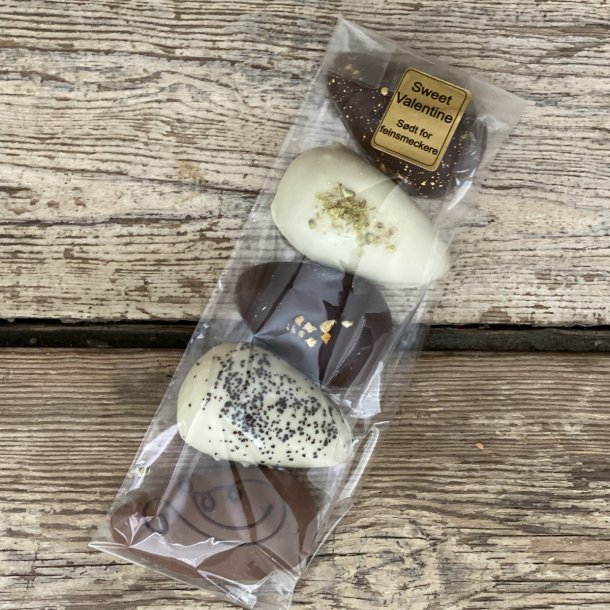 5 stk. marcipan g med blandet smag