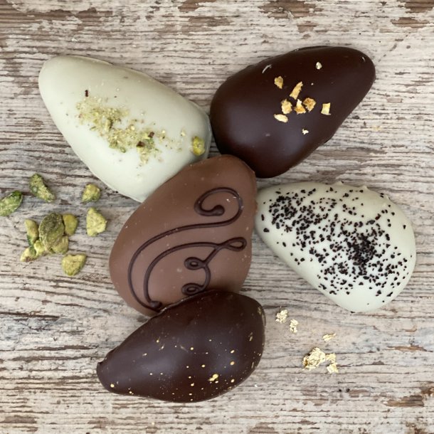 5 stk. marcipan g med blandet smag