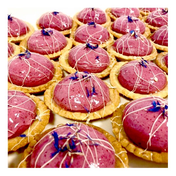 20 stk. kuvert Solbrmousse p marcipantrter