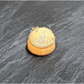 Tapas visitkager, hndlavet 20 stk. Champagne.