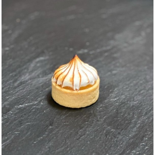 Tapas visitkager, hndlavet 20 stk. Fransk citrontrte.