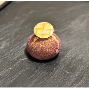 Tapas visitkager, hndlavet 20 stk. Choux au Craquelin.