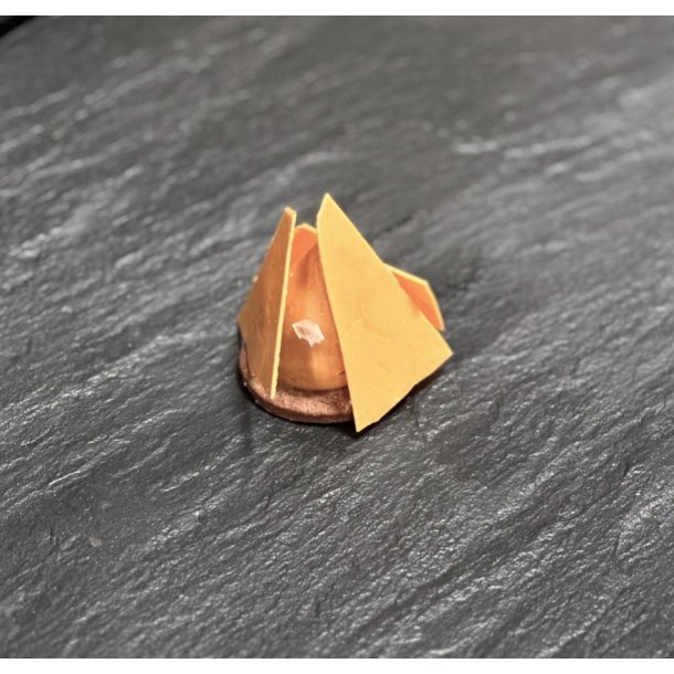 Tapas visitkager, hndlavet 20 stk. Karamel ganache.